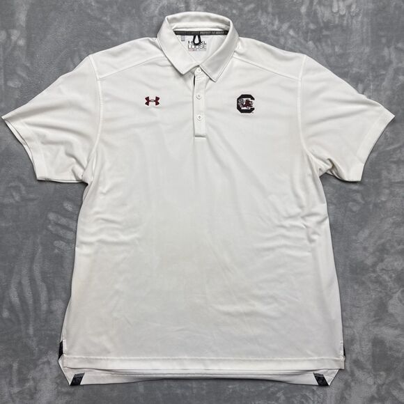 Under Armour Mens South Carolina On-Field Collection Polo Shirt Size XL - Picture 1 of 10
